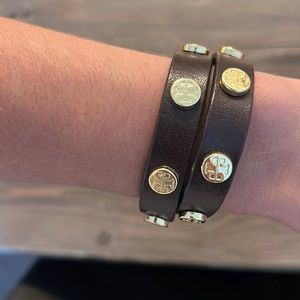 Tory Bruch leather bracelet